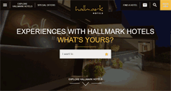Desktop Screenshot of hallmarkhotels.co.uk